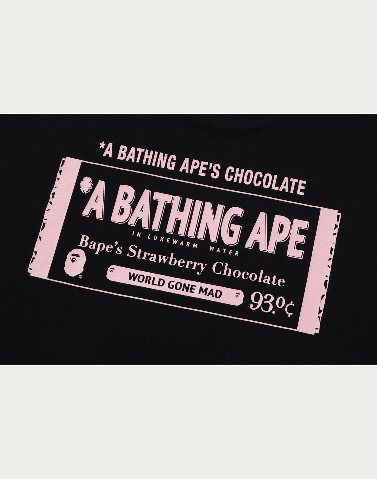CHOCOLATE BAR APE HEAD TEE MENS