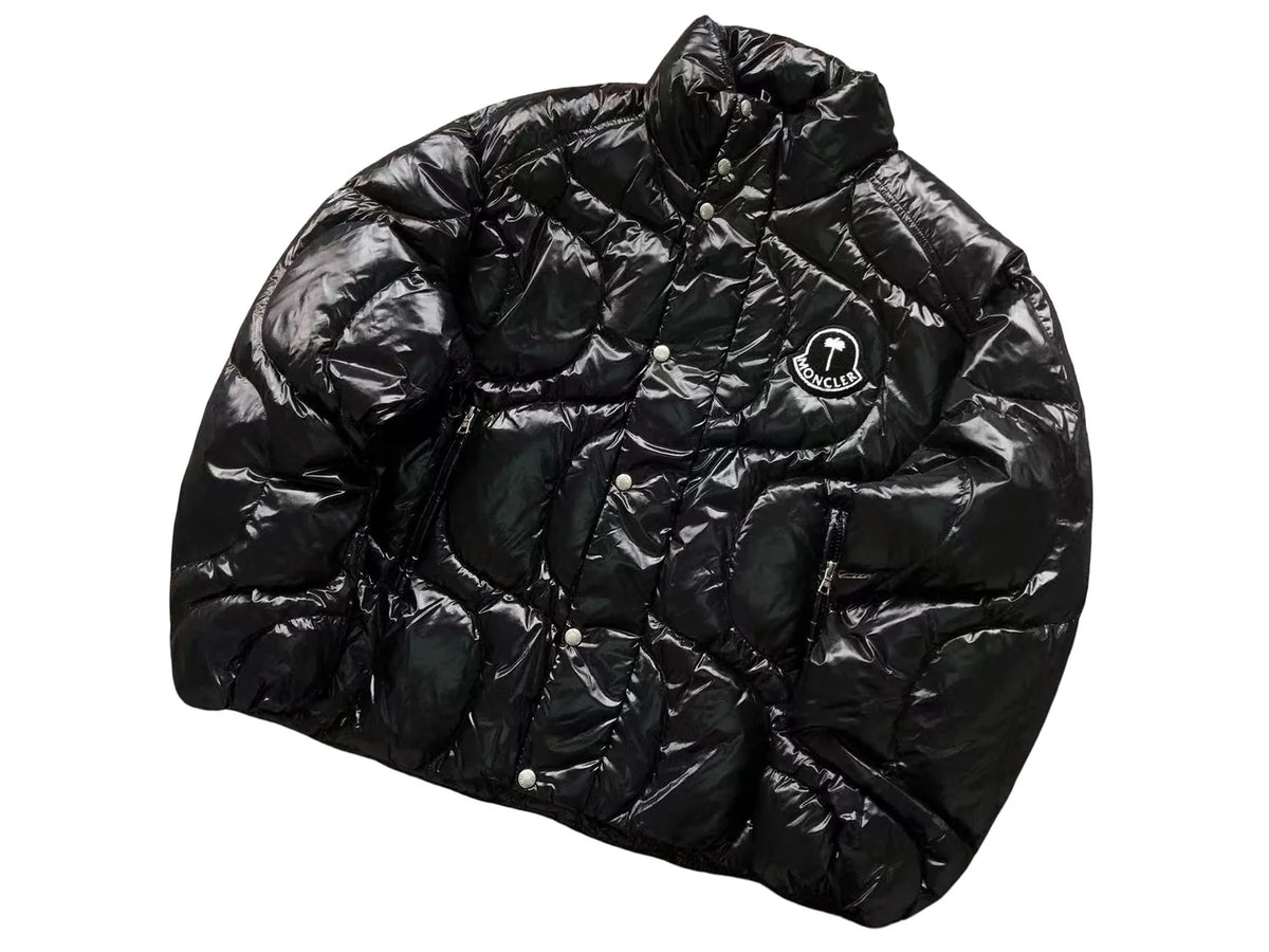 Moncler x Palm Angels Haunani Down Jacket in Black