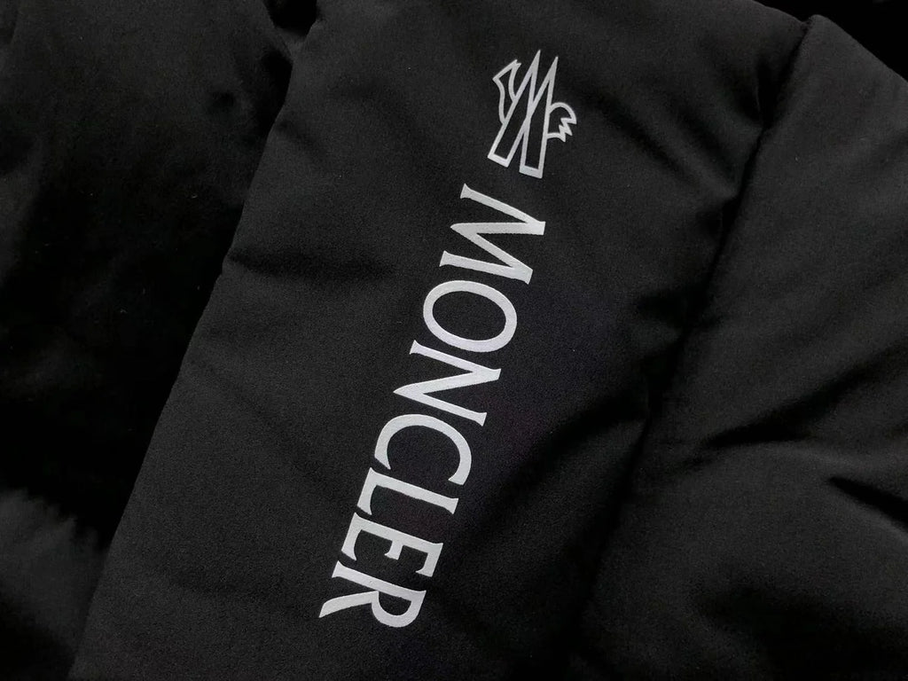 Moncler Technical Down Jacket in Black