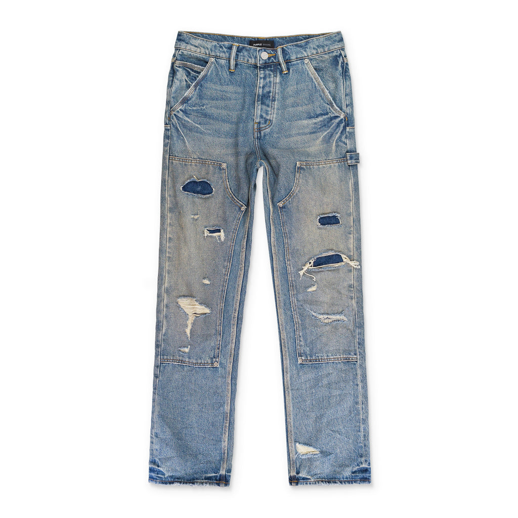 Mid Indigo Relaxed Carpenter Jeans