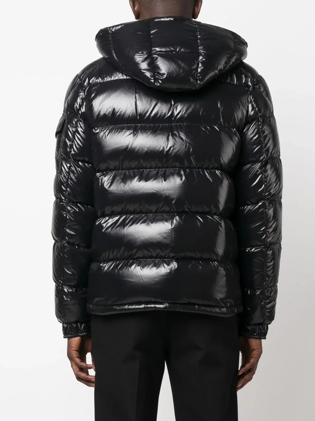 Moncler Maya Jacket in Matte Black