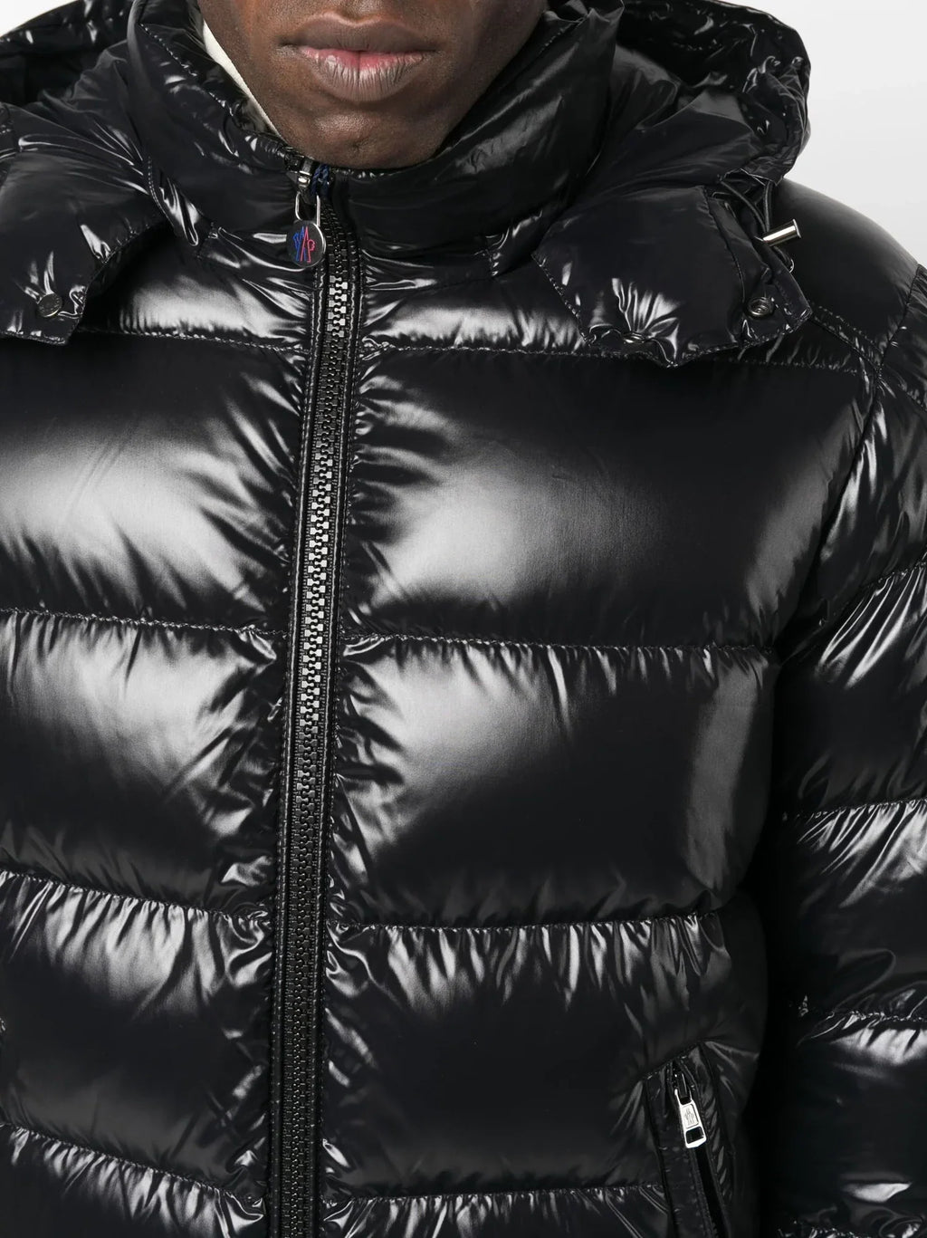 Moncler Maya Jacket in Matte Black