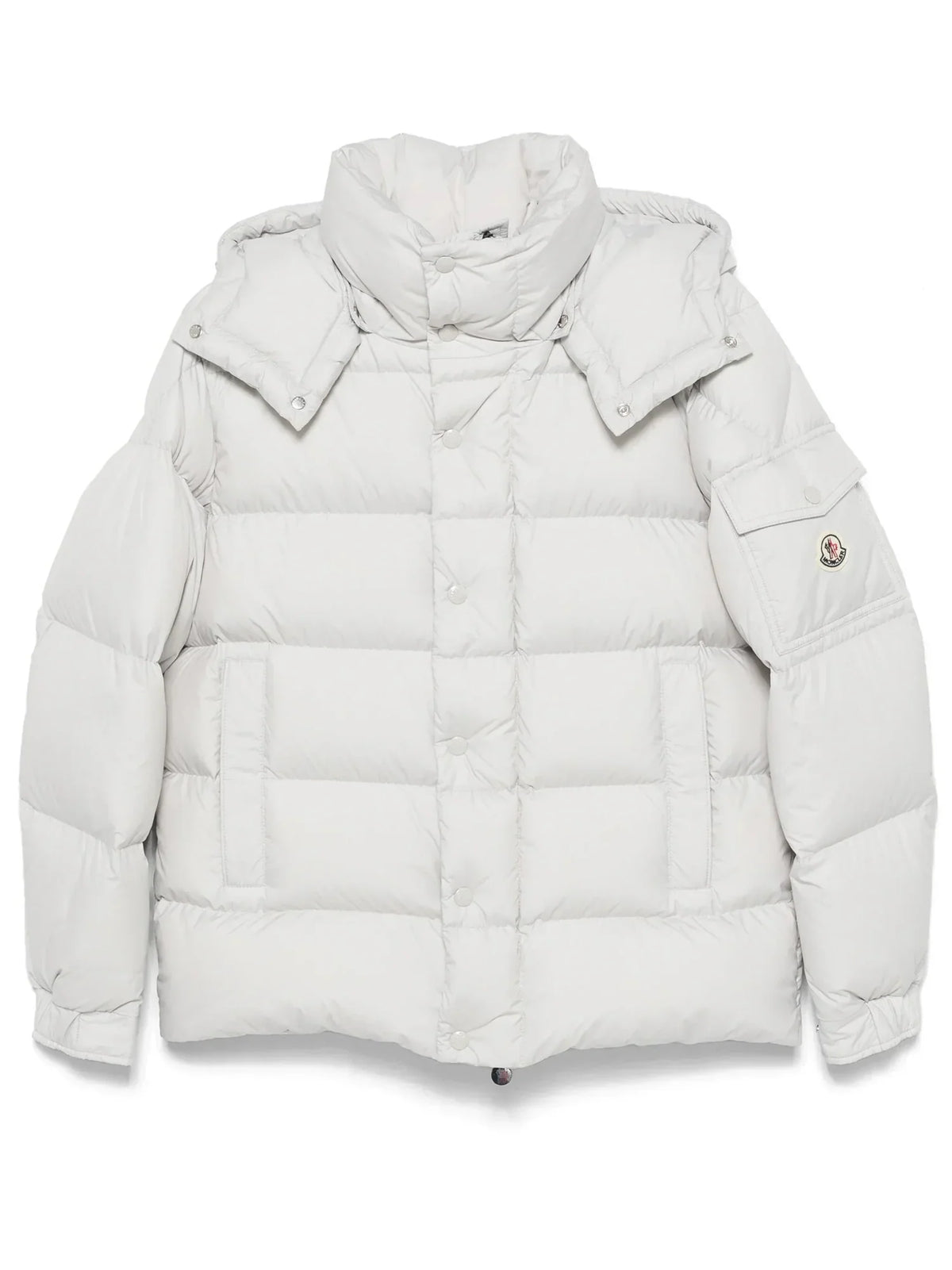 Moncler Maya 70th Anniversary Short Down Jacket in White