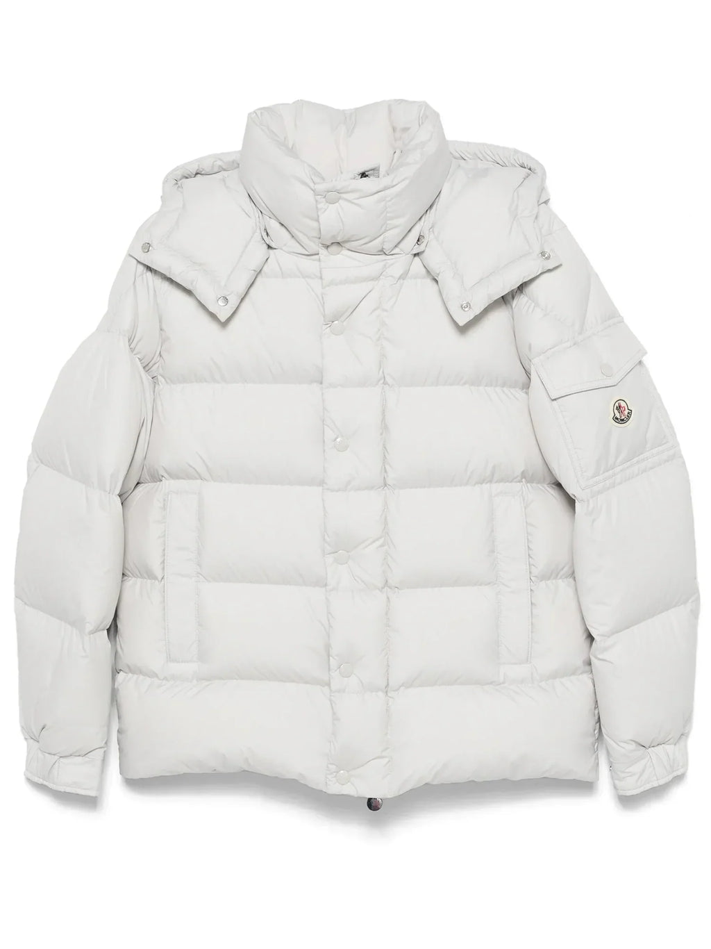 Moncler Maya 70th Anniversary Short Down Jacket in White