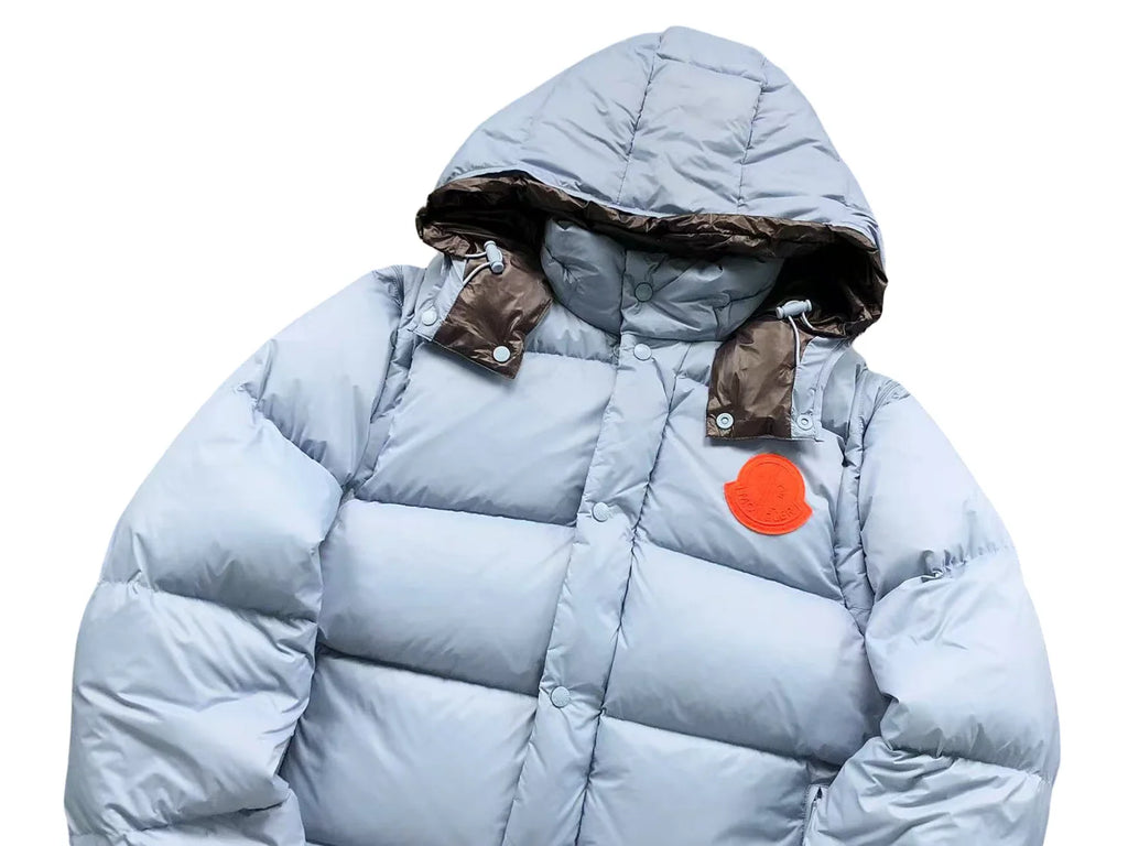 Moncler Cyclone Down Jacket in Blue