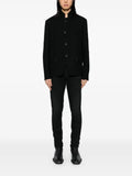 Forme D'expression camp-collar shirt jacket