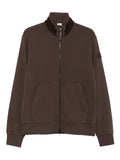 Moncler zip-up ribbed-collar cardigan