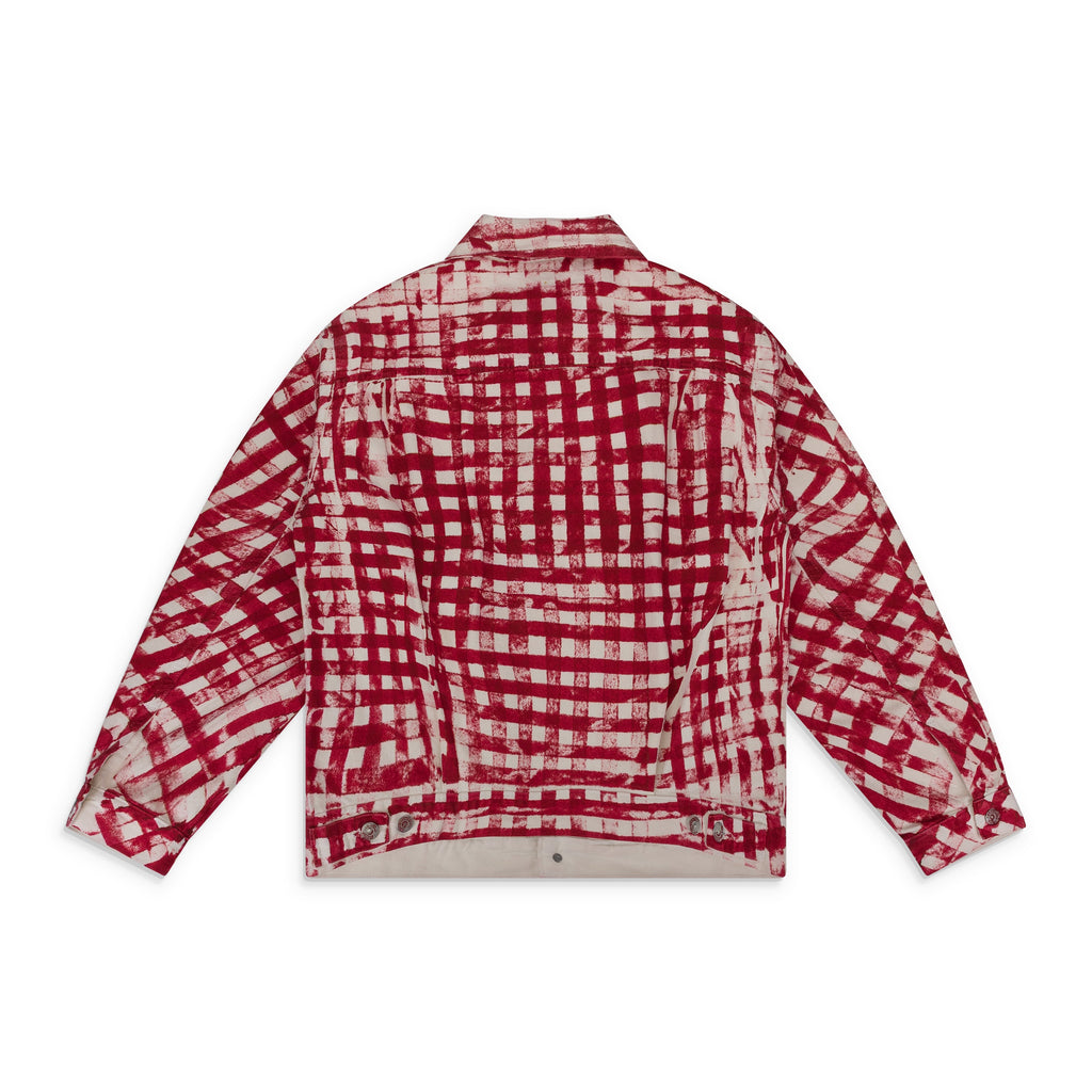 Red Kiss My Grits Picnic Type-2 Jacket