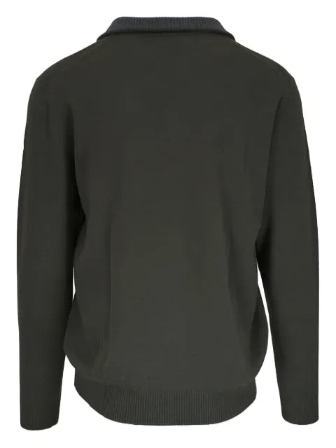 Kinross Cashmere half-zip sweater