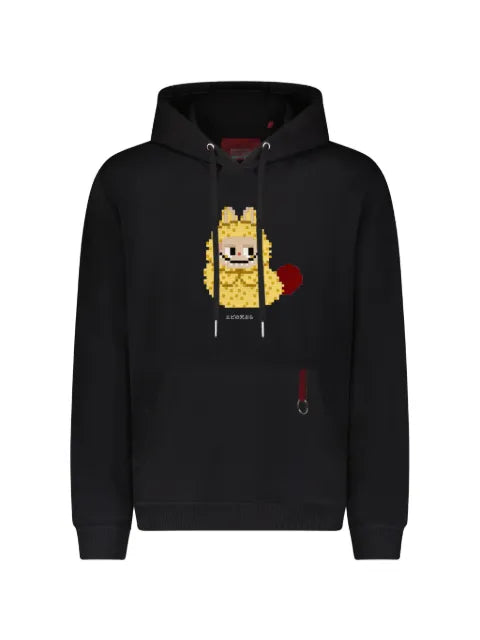 Mostly Heard Rarely Seen 8-Bit monster-print hoodie