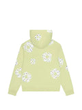 Denim Tears Wreath rhinestone zip-up hoodie