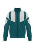 adidas logo-print panelled jacket