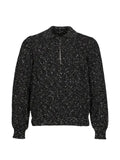 Ernest W. Baker tweed half-zip sweater