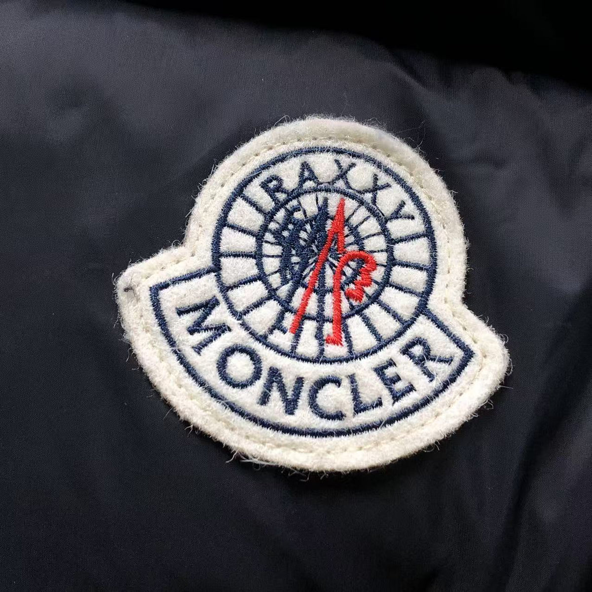 Moncler x RAXXY Padded Down Jacket in Black