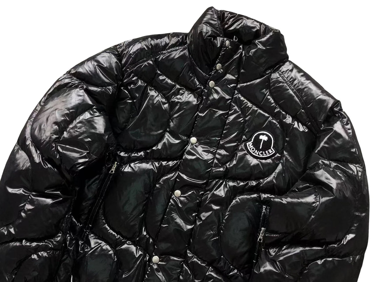 Moncler x Palm Angels Haunani Down Jacket in Black