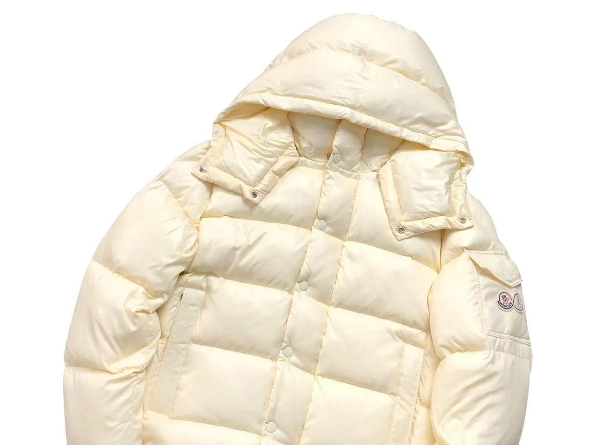 Moncler Maya 70th Anniversary Down Jacket Cream