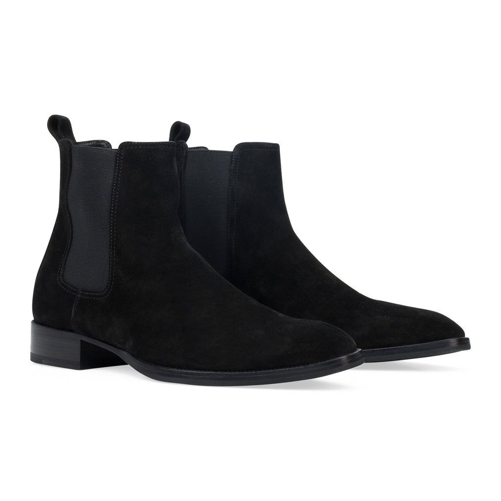 Black Bordeaux Chelsea Boot