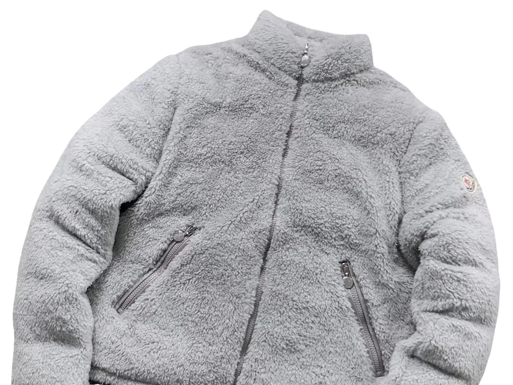 Moncler Polignac Fleece Jacket in Lavender Grey
