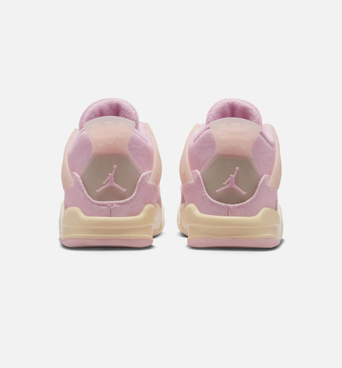 Air Jordan 4 Retro 'Pink Pearl and Iced Carmine' - Infant/Toddler Lifestyle Sneaker (Iced Carmine/Coconut Milk/Anthracite/Muslin/Pinksicle)