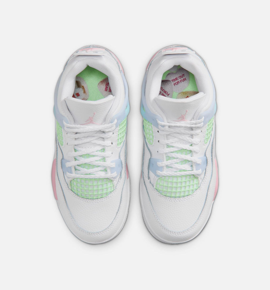 Air Jordan 4 Retro Medium Soft Pink Preschool Sneakers