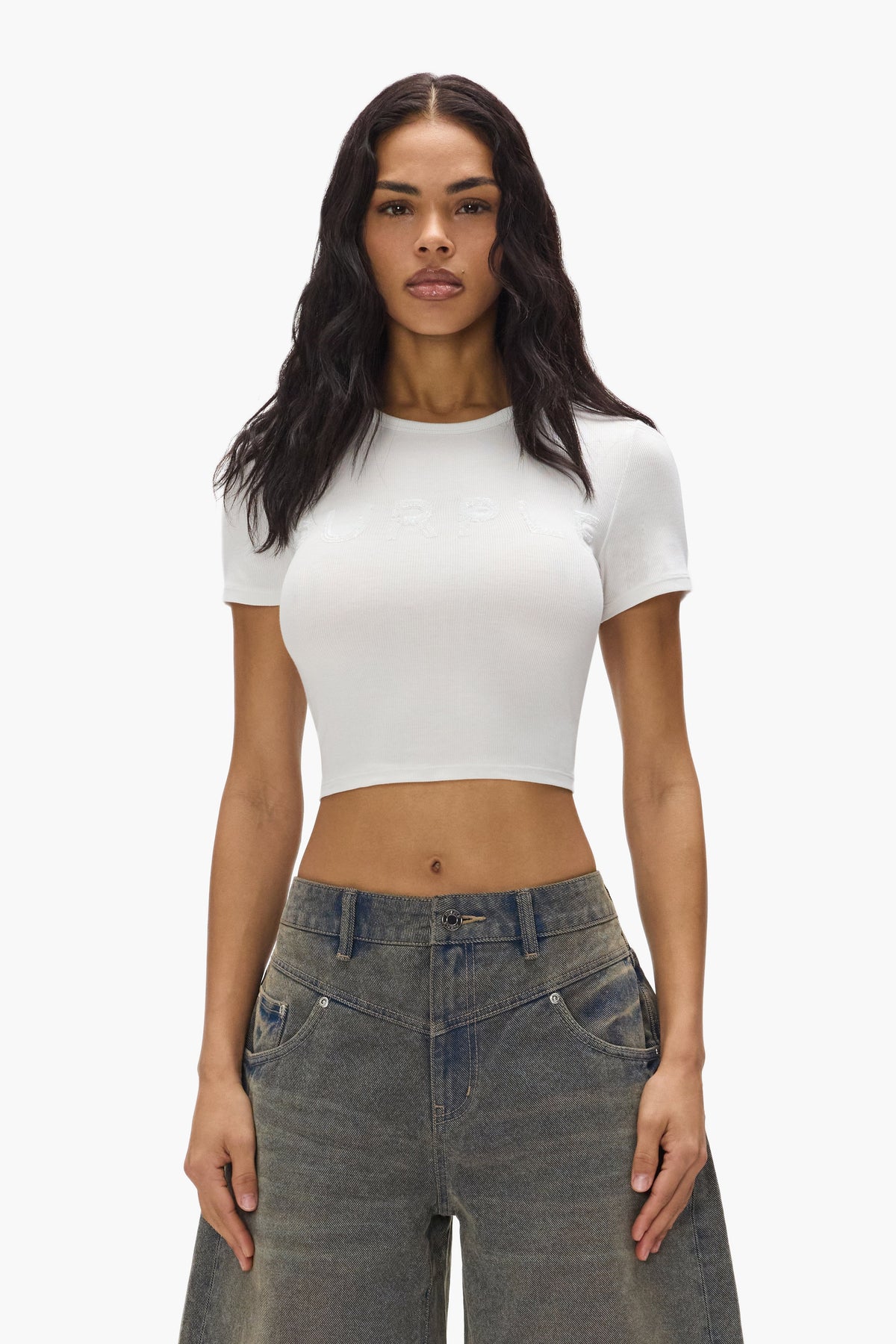 Sequin Baby Tee