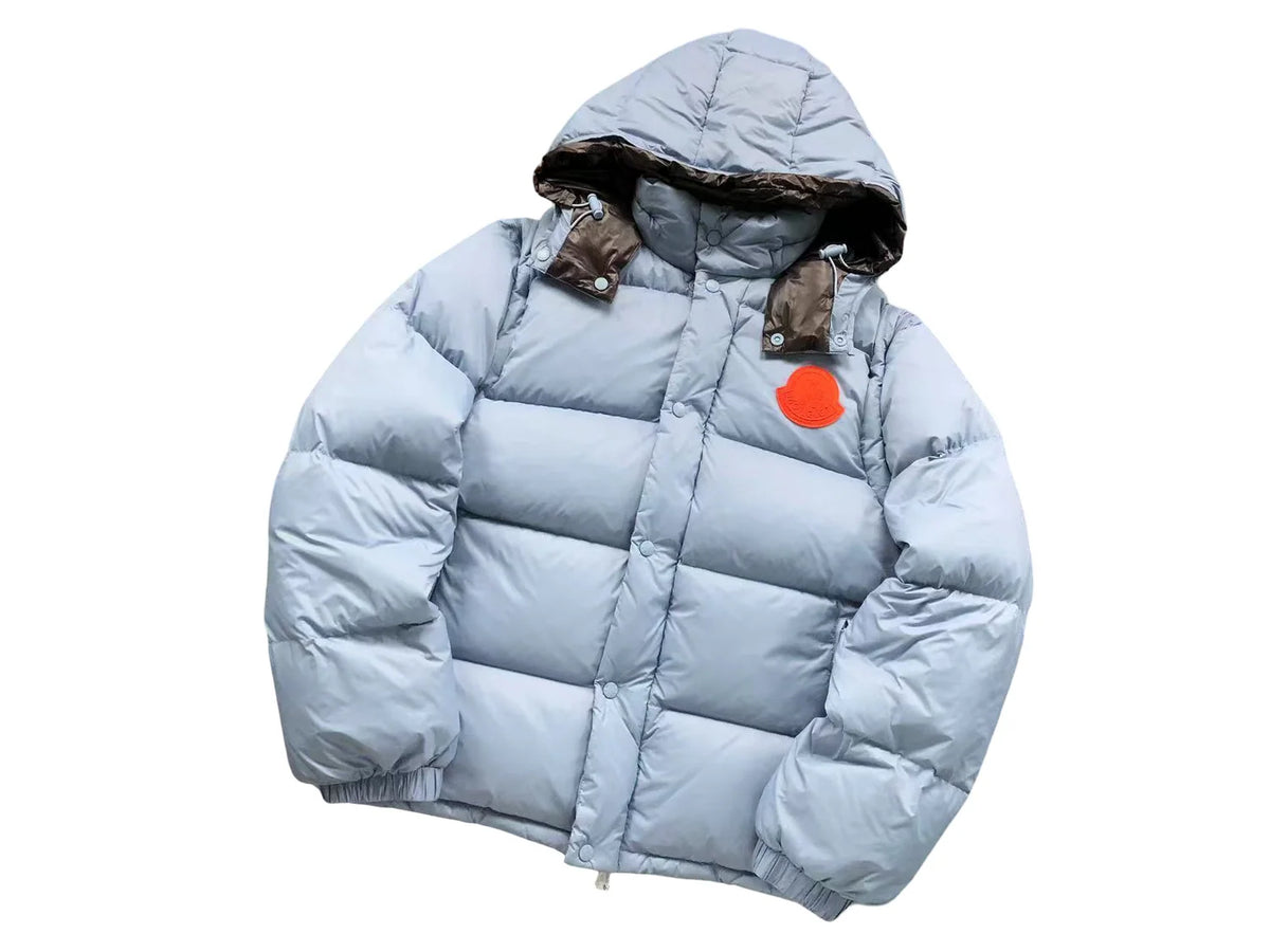 Moncler Cyclone Down Jacket in Blue