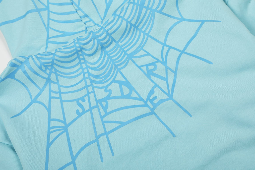 Sp5der Spiderweb Graphic Hoodie & Jogger Matching Set