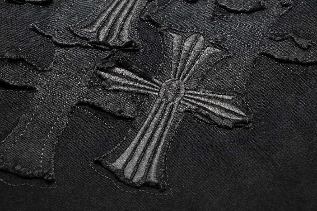 Chrome Hearts Tonal Cross Graphic T-Shirt