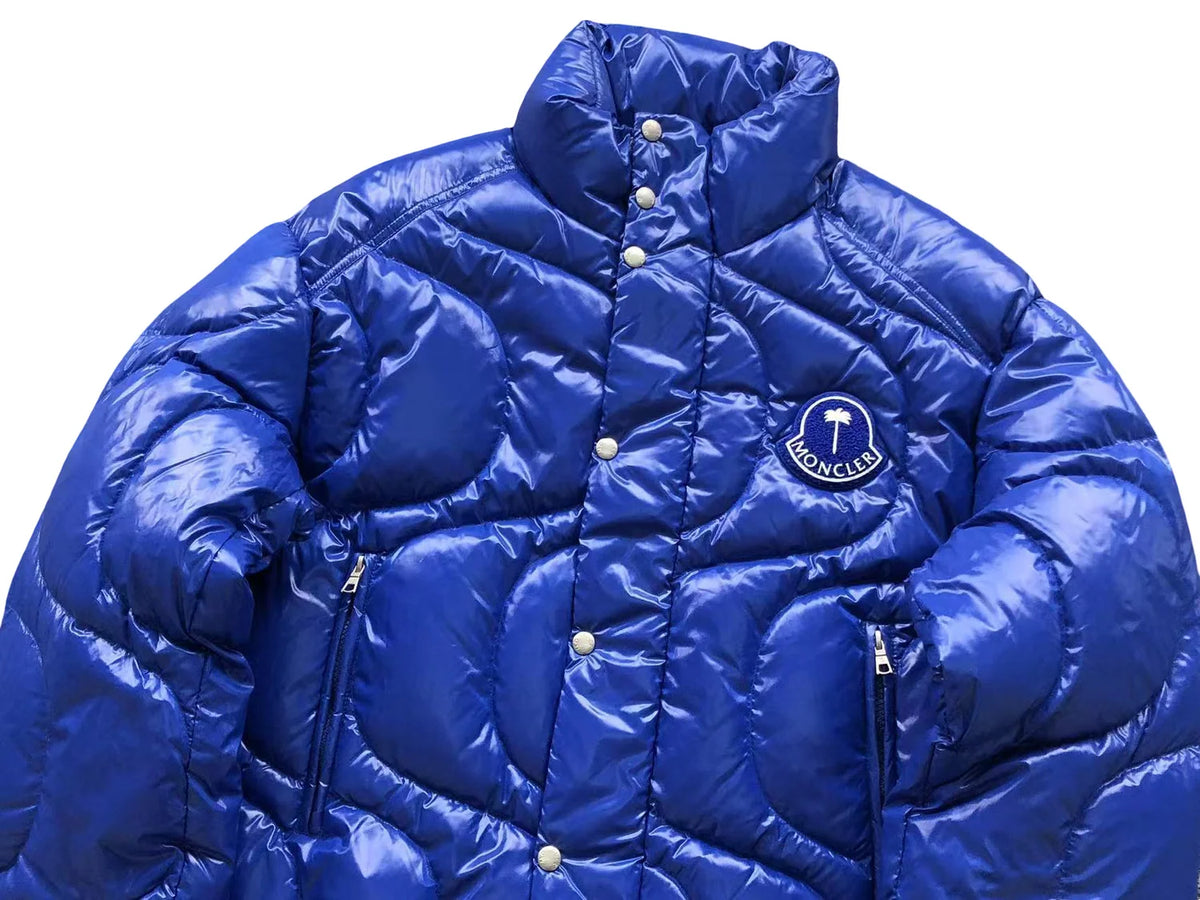 Moncler x Palm Angels Haunani Down Jacket in Blue