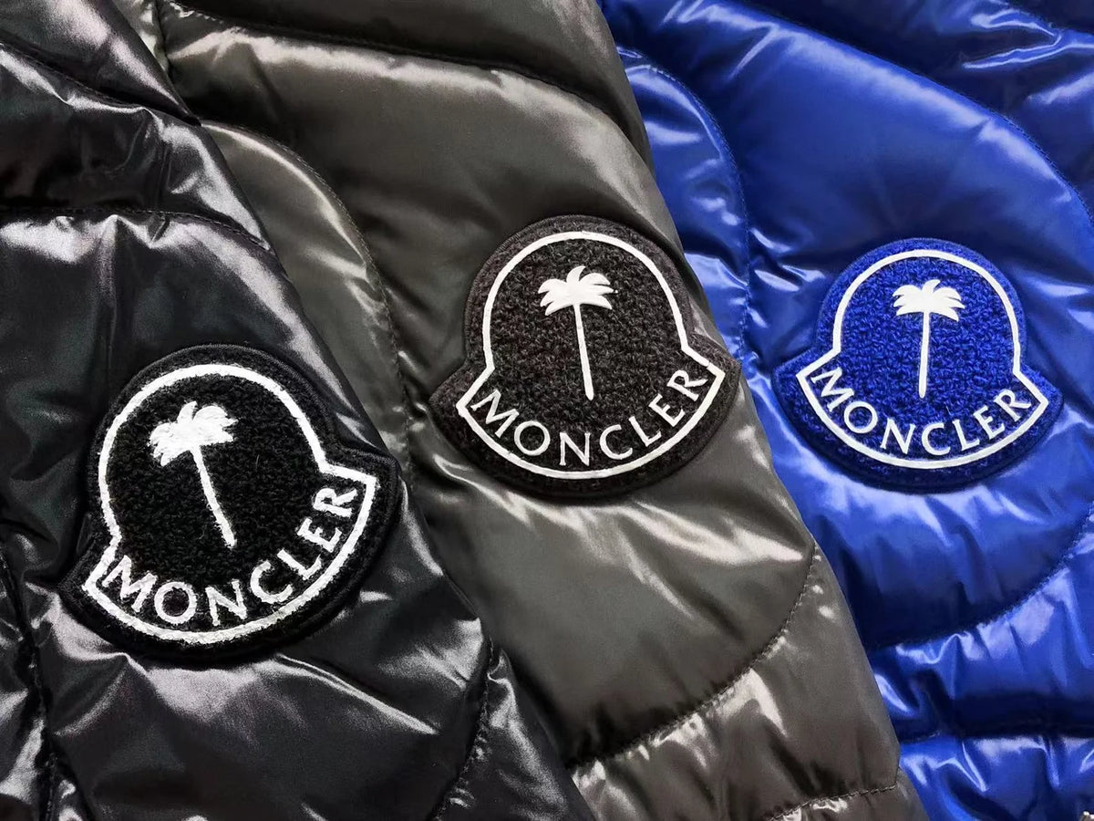 Moncler x Palm Angels Haunani Down Jacket in Black