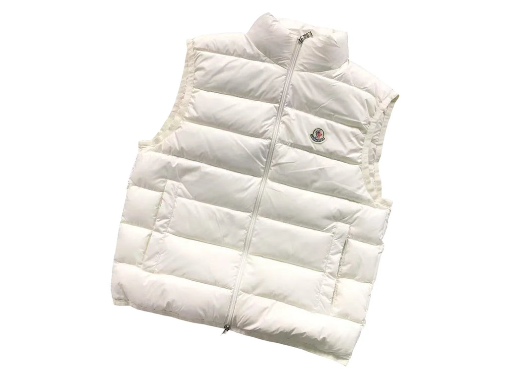 Moncler Contrin Gilet in White