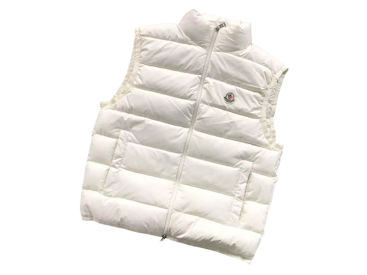 Moncler Contrin Gilet in White