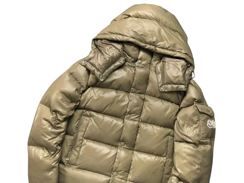 Moncler Maya 70th Anniversary Down Jacket in Khaki