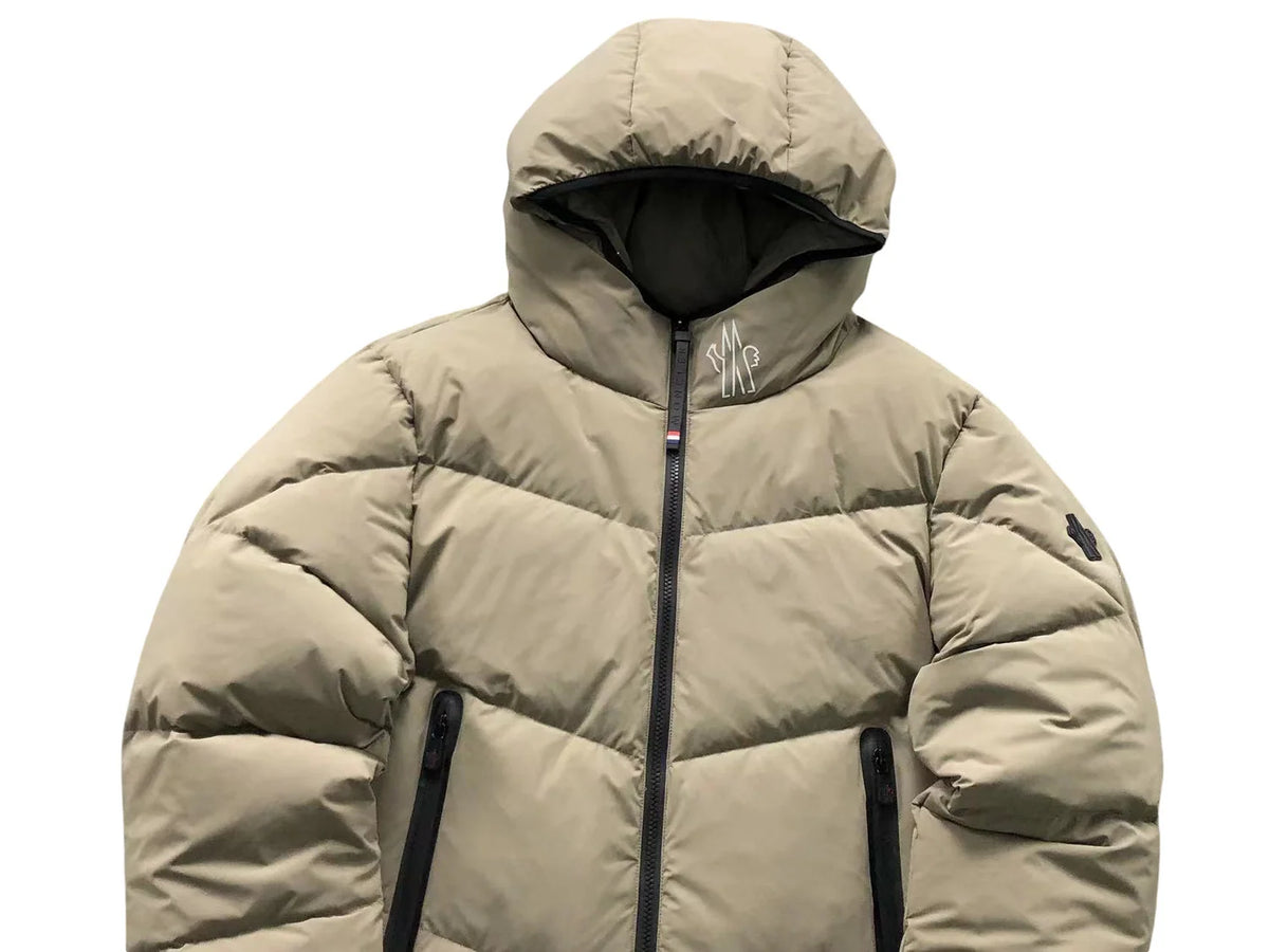 Moncler Arcesaz Down Jacket in Khaki