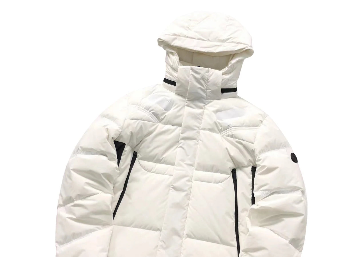 Moncler Technical Down Jacket in White