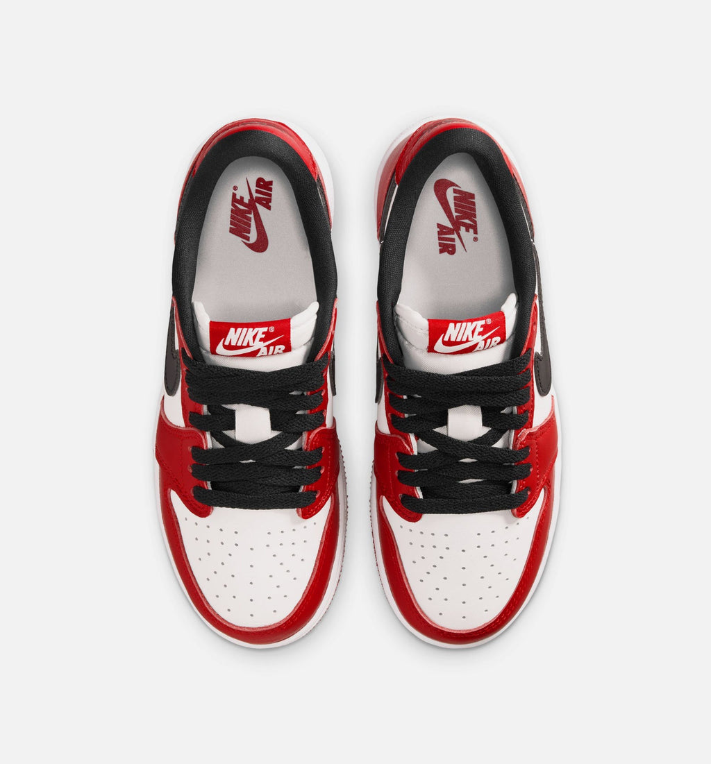 Air Jordan 1 Retro Low OG Chicago | Grade School Lifestyle Shoe | Varsity Red/Black/Summit White