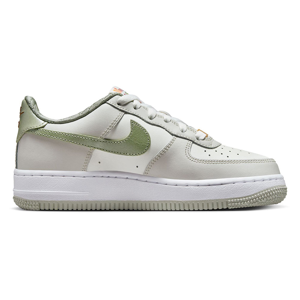 Big Kid's Nike Air Force 1 LV8 Sail/Olive Aura-White (HV6000 131)