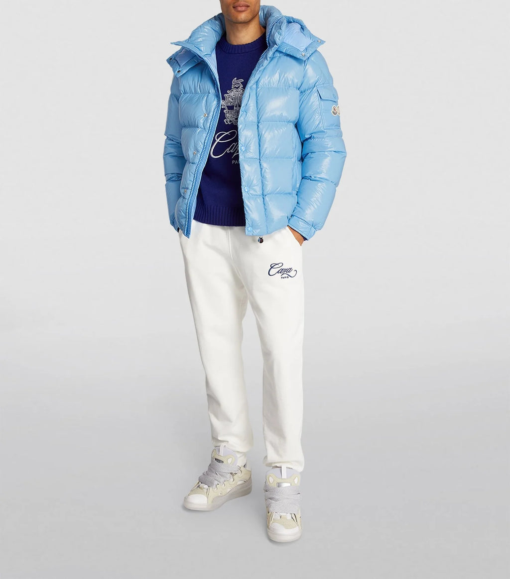 Moncler Maya 70 Jacket in Sky Blue