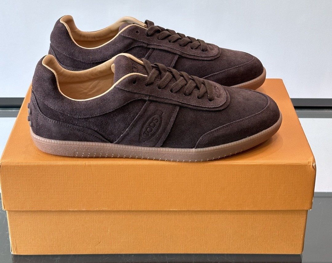 Tod's Men's Suede Low-Top Sneakers